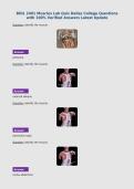 BIOL 2401 Muscles Lab Quiz Dallas College Questions&NewLine;with 100&percnt; Verified Answers Latest Update