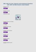 BIOL 2401 Ex 6 Set 1 Neurons and membranes Questions&NewLine;with 100&percnt; Verified Answers Latest Update