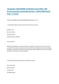 Georgette's LMR PMHNP Certification Exam 2026 &vert; 1&comma;350 Practice Questions & Detailed Answers &vert; ANCC&sol;AANP Board Prep &vert; A&plus; Guide