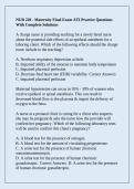 NUR 220 - Maternity Final Exam ATI Practice Questions With Complete Solutions