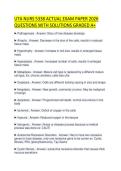 UTA NURS 5338 ACTUAL EXAM PAPER 2026 QUESTIONS WITH SOLUTIONS GRADED A&period;pdf&NewLine;&NewLine;