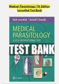 Medical Parasitology 7th Edition by Leventhal &ndash; Complete Test Bank with Practice Questions and Answer Key