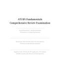 ATI RN Fundamentals Proctored Exam Actual Exam 2026&sol;2027 with Detailed Rationales &vert; Complete Exam-Style Questions &vert; Pass Guaranteed &ndash; A&plus; Graded&NewLine;