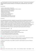 TEXAS WASTEWATER COLLECTION SYSTEM OPERATOR CLASS III EXAM &ndash; QUESTIONS AND ANSWERS &vert;&NewLine;VERIFIED AND WELL DETAILED ANSWERS &vert; PLUS RATIONALES &vert; GUARANTEED PASS &vert; LATEST EXAM&NewLine;UPDATE&NewLine;TEXAS WASTEWATER COLLECTION SYSTEM OPERATOR CLASS III EXAM &ndash; QUESTIONS AND 