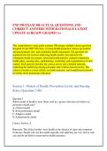 FNP 590 EXAM 300 ACTUAL QUESTIONS AND &NewLine;CORRECT ANSWERS WITH RATIONALE LATEST &NewLine;UPDATE ALREADY GRADED A&plus;