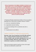TEXAS TRADESMAN PLUMBER LIMITED LICENSE EXAM TEST BANK ACTUAL EXAM 2026&sol;2027 COMPREHENSIVE PRACTICE QUESTIONS AND STUDY GUIDE COMPLETE ACCURATE EXAM APPROVED QUESTIONS AND CORRECT VERIFIED ANSWERS WITH DETAILED RATIONALES &lpar;RELIABLE ANSWERS&rpar; CURRENTLY UPDA