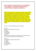 ENVS 2210 FINAL EXAM 300 ACTUAL QUESTIONS &NewLine;AND CORRECT ANSWERS WITH RATIONALE &NewLine;LATEST UPDATE ALREADY GRADED A&plus;