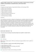 VIRGINIA BARBER LICENSING EXAM &ndash; QUESTIONS AND ANSWERS &vert; VERIFIED AND WELL DETAILED&NewLine;ANSWERS &vert; PLUS RATIONALES &vert; GUARANTEED PASS &vert; LATEST EXAM UPDATE