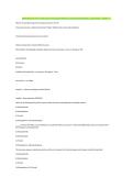 ANESTHESIA FOR THE EYE AND SPECIAL POPULATIONS PRACTICE QUESTIONS AND ANSWERS &vert; 2026 UPDATE &vert; GRADED A &plus;&period;&NewLine;