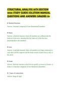 STRUCTURAL&lowbar;ANALYSIS&lowbar;10TH&lowbar;EDITION&lowbar;2026&lowbar;STUDY&lowbar;GUIDE&lowbar;SOLUTION&lowbar;MANUAL