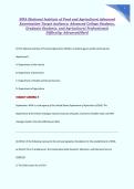 NIFA &lpar;National Institute of Food and Agriculture&rpar; Advanced &NewLine;Examination Target Audience&colon; Advanced College Students&comma; &NewLine;Graduate Students&comma; and Agricultural Professionals &NewLine;Difficulty&colon; Advanced&sol;Hard