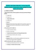 FLORIDA CAM EXAM 2026&sol;2027&colon; Practice Exam1& 2 &NewLine;Detailed Answers & Explanations latest updated this year &vert; &NewLine;instant pdf download