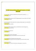 NJ Title Exam Questions with Correct Answers A&plus; Grade 2026&sol;2027 &vert; Complete Title Insurance Study Guide