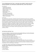 ATI PN COMPREHENSIVE EXIT EXAM &ndash; QUESTIONS AND ANSWERS &vert; VERIFIED AND WELL&NewLine;DETAILED ANSWERS &vert; PLUS RATIONALES &vert; GUARANTEED PASS &vert; LATEST EXAM UPDATE
