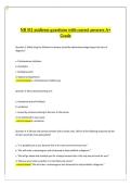 NR 511 Midterm Questions with Correct Answers A&plus; Grade 2026&sol;2027 &vert; Complete Nurse Practitioner Study Guide