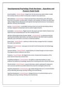 Developmental Psychology Finals Reviewer &ndash; Questions and Answers Study Guide&NewLine;