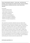 CHEM 210 BIOCHEMISTRY MODULE 1-7 FINAL EXAM &ndash; QUESTIONS AND&NewLine;ANSWERS &vert; EXAM TESTBANK WITH VERIFIED AND WELL DETAILED ANSWERS &vert;&NewLine;PLUS RATIONALES &vert; DOWNLOAD AND PASS &vert; LATEST EXAM UPDATE&NewLine;2026&sol;2027