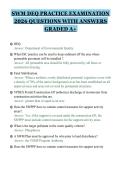 SWM DEQ PRACTICE EXAMINATION 2026 QUESTIONS WITH ANSWERS GRADED A&plus;&period;pdf&NewLine;&NewLine;