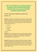 PSYC 140 EXAM 5 Neurodevelopmental & Psychological  Disorders Questions with Correct Answers & Detailed  Rationales 2026&sol;2027 Edition