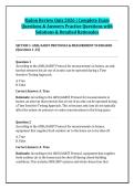 Radon Review Quiz 2026 &vert; Complete Exam &NewLine;Questions & Answers Practice Questions with &NewLine;Solutions & Detailed Rationales 