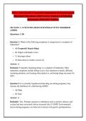 PSYC 140 EXAM 5 Neurodevelopmental & Psychological &NewLine;Disorders Questions with Correct Answers & Detailed &NewLine;Rationales 2026&sol;2027 Edition