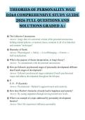 THEORIES OF PERSONALITY WGU D564 COMPREHENSIVE STUDY GUIDE 2026 FULL QUESTIONS AND SOLUTIONS GRADED&period;pdf&NewLine;&NewLine;