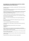 BSN HANDBOOK QUIZ &vert; BSN HANDBOOK PRACTICE QUESTIONS & ANSWERS &vert; NURSING PROGRAM QUIZ STUDY GUIDE 2026&sol;2027