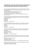 MED SURG EXAM 2 TEST BANK &vert; MEDICAL-SURGICAL NURSING EXAM 2 PRACTICE QUESTIONS & ANSWERS &vert; STUDY GUIDE 2026&sol;2027