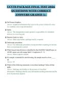 UCVTS PACKAGE FINAL TEST 2026 QUESTIONS WITH CORRECT ANSWERS GRADED A&plus;&period;pdf&NewLine;&NewLine;