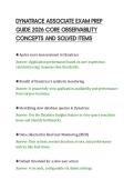 DYNATRACE ASSOCIATE EXAM PREP&NewLine;GUIDE 2026 CORE OBSERVABILITY&NewLine;CONCEPTS AND SOLVED ITEMS