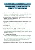 UCVTS PACKAGE CERTIFICATION SCRIPT 2026 QUESTIONS WITH SOLUTIONS GRADED A&plus;&period;pdf&NewLine;&NewLine;