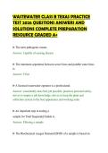 WASTEWATER&lowbar;CLASS&lowbar;B&lowbar;TEXAS&lowbar;PRACTICE&lowbar;TEST&lowbar;2026&lowbar;QUESTIONS&lowbar;ANSWERS&lowbar;AND