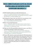WGU C808 PACKAGE ACTUAL EXAM PAPER 2026 QUESTIONS WITH ANSWERS GRADED A&plus;&period;pdf&NewLine;&NewLine;
