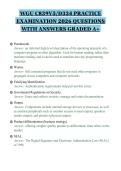 WGU C839V5&lowbar;D334 PRACTICE EXAMINATION 2026 QUESTIONS WITH ANSWERS GRADED A&plus;&period;pdf&NewLine;&NewLine;