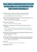 WGU D002 COMPREHENSIVE STUDY GUIDE 2026 FULL QUESTIONS AND SOLUTIONS GRADED A&plus;