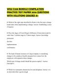 WGU&lowbar;C208&lowbar;BUNDLE&lowbar;COMPILATION&lowbar;PRACTICE&lowbar;TEST&lowbar;PAPER&lowbar;2026&lowbar;QUESTIONS&lowbar;WITH