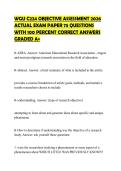 WGU&lowbar;C224&lowbar;OBJECTIVE&lowbar;ASSESSMENT&lowbar;2026&lowbar;ACTUAL&lowbar;EXAM&lowbar;PAPER&lowbar;75&lowbar;QUESTIONS