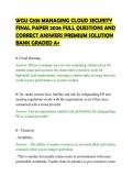 WGU&lowbar;C838&lowbar;MANAGING&lowbar;CLOUD&lowbar;SECURITY&lowbar;FINAL&lowbar;PAPER&lowbar;2026&lowbar;FULL&lowbar;QUESTIONS