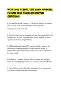 WGU&lowbar;D076&lowbar;ACTUAL&lowbar;TEST&lowbar;BANK&lowbar;MARKING&lowbar;SCHEME&lowbar;2026&lowbar;ACCURATE&lowbar;SOLVED&lowbar;QUESTIONS