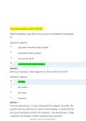 NSG 6020 3P Exam&colon; Key Questions & Answers Overview&NewLine;