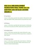 WGU&lowbar;D276&lowbar;WEB&lowbar;DEVELOPMENT&lowbar;FOUNDATIONS&lowbar;FINAL&lowbar;PAPER&lowbar;2026&lowbar;320&lowbar;QUESTIONS
