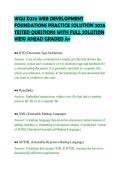 WGU&lowbar;D276&lowbar;WEB&lowbar;DEVELOPMENT&lowbar;FOUNDATIONS&lowbar;PRACTICE&lowbar;SOLUTION&lowbar;2026&lowbar;TESTED