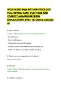WGU&lowbar;PATHO&lowbar;D236&lowbar;PATHOPHYSIOLOGY&lowbar;FULL&lowbar;REVIEW&lowbar;BANK&lowbar;QUESTIONS&lowbar;AND&lowbar;CORRECT