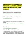 WGU&lowbar;PATHO&lowbar;D236&lowbar;COMPREHENSIVE&lowbar;EXAMS&lowbar;SET&lowbar;2026&lowbar;VERIFIED&lowbar;QUESTIONS&lowbar;AND