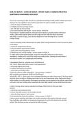 NUR 504 EXAM 3 &vert; NUR 504 EXAM 3 STUDY GUIDE &vert; NURSING PRACTICE QUESTIONS & ANSWERS 2026&sol;2027