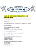 NURS 480 COMPREHENSIVE QUESTIONS AND ANSWERS SET A&period;pdf