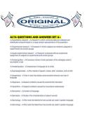ALTA QUESTIONS AND ANSWERS SET A&period;pdf&NewLine;&NewLine;1&period; Document information
