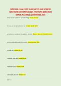 MAYO ECG EXAM STUDY GUIDE LATEST 2026 UPDATED &NewLine;QUESTIONS AND VERIFIED 100&percnt; SOLUTIONS &lpar;2026&sol;2027&rpar; &NewLine;GRADE&colon; A&plus;&vert;STATUS&colon; GUARANTEED PASS 