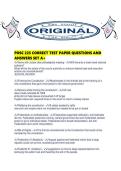 POSC 225 CORRECT TEST PAPER QUESTIONS AND ANSWERS SET A&period;pdf