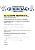 NUR 2356 QUESTIONS AND ANSWERS SET A&period;pdf